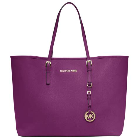 michael kors tote bag purple|purple Michael Kors purse outlet.